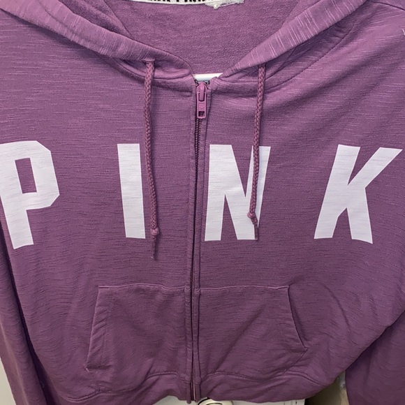 PINK by Victoria’s Secret Cropped Zip-Up - Picture 3 of 4